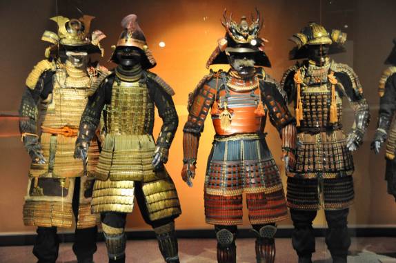 Belíssima exposição sobre samurais, no Museu da Civilização, em Quebeq, no Canadá